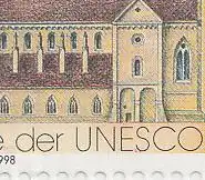 D,Bund Mi.Nr. Klbg. 1966 Kloster Maulbronn (m.10x1966), mit Plattenfehler III