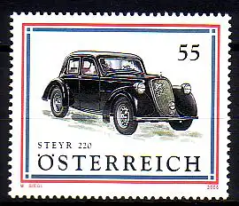 Österreich Mi.Nr. 2614 Automobile, Steyr 220 (1937) (55)