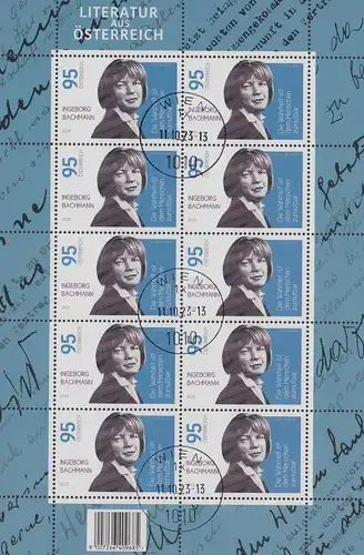 Österreich MiNr. 3753 Ingeborg Bachmann (Klbg.)