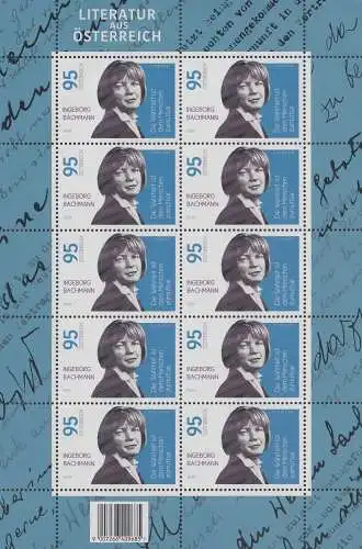 Österreich MiNr. 3753 Ingeborg Bachmann (Klbg.)