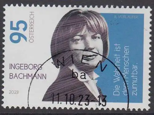 Österreich MiNr. 3753 Ingeborg Bachmann (95)