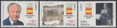 Spanien Mi.Nr. 4707-09 100Jahre Nationales Olympisches Komitee (3 Werte)