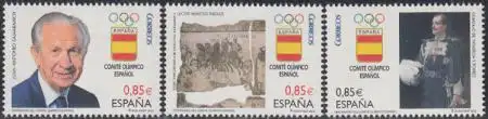 Spanien Mi.Nr. 4707-09 100Jahre Nationales Olympisches Komitee (3 Werte)