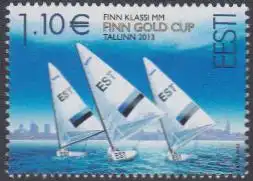 Estland Mi.Nr. 770 Segelregatta Finn Gold Cup (1,10)