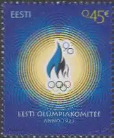 Estland Mi.Nr. 780 90Jahre Nat.Olympisches Komitee (0,45)