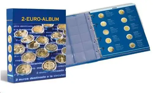 Leuchtturm NUMIS-Vordruckalbum 2-Euro-Gedenkmünzen, Band 10, 2023 