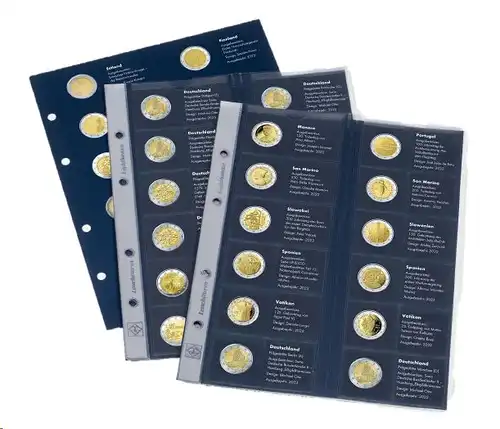 Leuchtturm Optima Nachtrag 2023 für 2 Euro Gedenkmünzen