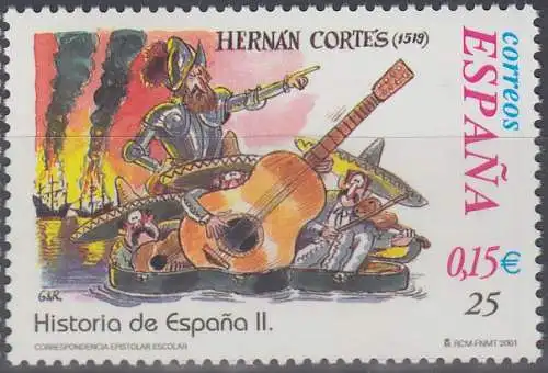 Spanien Mi.Nr. 3659 Hermán Cortés erobert Mexiko