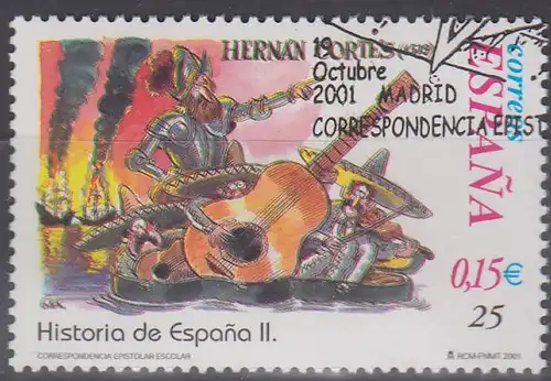 Spanien Mi.Nr. 3659 Hermán Cortés erobert Mexiko
