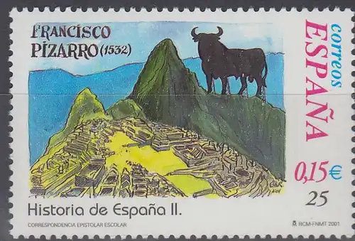 Spanien Mi.Nr. 3661 Franzisco Pizarro erobert Peru