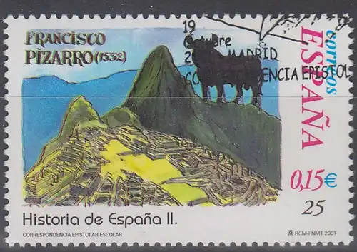 Spanien Mi.Nr. 3661 Franzisco Pizarro erobert Peru