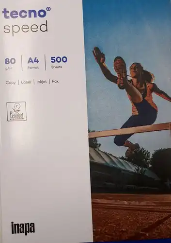 Kopierpapier A4, 500 Blatt 80g/qm