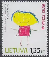 Litauen Mi.Nr. 1133 Muttertag, Kinderzeichnung (1,35)