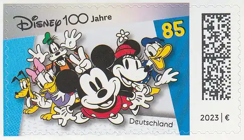 D,Bund Mi.Nr. 3756, Walt Disney: Pluto, Daisy Duck, Goofy, Micky Maus, 