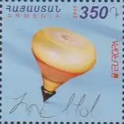 Armenien MiNr. 955 Europa 15, Hist.Spielzeug, Kreisel (350)