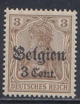Deutsche Besetzung 1. Weltkrieg, Belgien Mi.Nr. 11, Germania