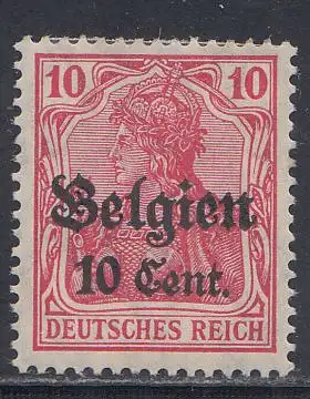 Deutsche Besetzung 1. Weltkrieg, Belgien Mi.Nr. 14, Germania