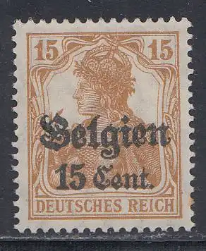 Deutsche Besetzung 1. Weltkrieg, Belgien Mi.Nr. 15, Germania