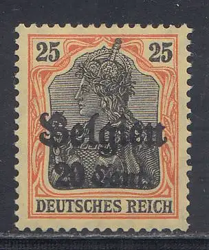 Deutsche Besetzung 1. Weltkrieg, Belgien Mi.Nr. 17, Germania