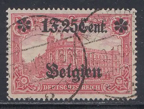Deutsche Besetzung 1. Weltkrieg, Belgien Mi.Nr. 23, Reichspostgebäude