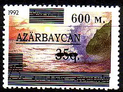 Aserbaidschan Mi.Nr. 234 Freimarken MiNr. 71 mit Aufdruck (600)