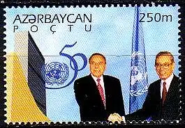 Aserbaidschan Mi.Nr. 254 50 Jahre UNO (250)
