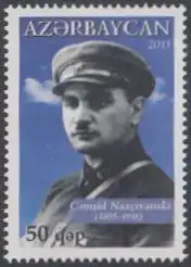 Aserbaidschan MiNr. 1121A Cemsid Naxcivanski, Militärführer (50)