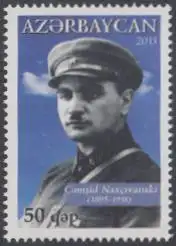 Aserbaidschan MiNr. 1121A Cemsid Naxcivanski, Militärführer (50)