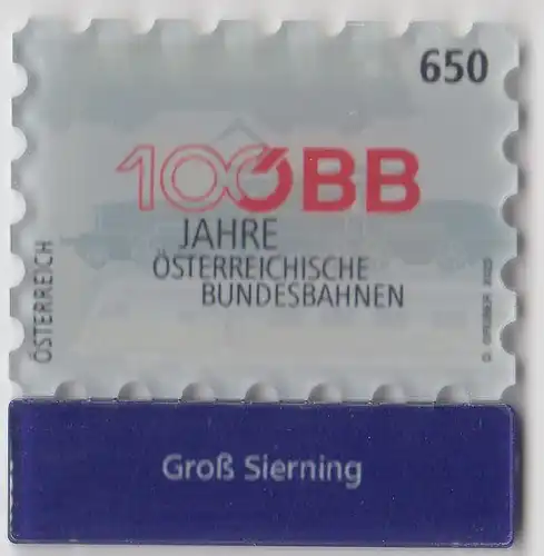 Österreich MiNr. 3749 Österreichische Bundesbahnen, Zierfeld Groß Sierning