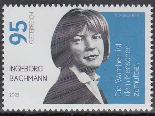 Österreich MiNr. 3753 Ingeborg Bachmann (95)