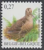 Belgien Mi.Nr. 3944 Freim. Vögel, Waldschnepfe (0,27)