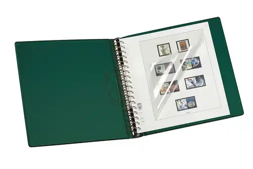 SET: Linder Ringbinder mit Kassette (1124) grün + Nachtrag Deutschland 2023 