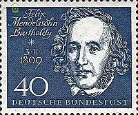 D,Bund Mi.Nr. 319 Mendelssohn-Bartholdy (40)