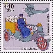 D,Bund Mi.Nr. 1947 Tag der Briefmarke 97, histor. Flugzeug (440+220)