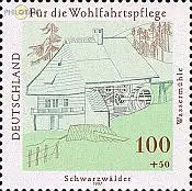 D,Bund Mi.Nr. 1948 Wohlf. 97, Schwarzw.Wassermühle (100+50)