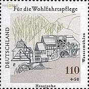 D,Bund Mi.Nr. 1949 Wohlf. 97, Hess.Wassermühle (110+50)