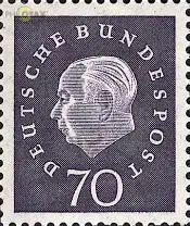 D,Bund Mi.Nr. 306 Heuss (70)