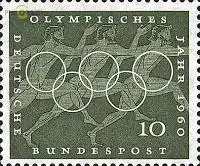 D,Bund Mi.Nr. 333 Olympiade Rom 1960, Laufen (10)