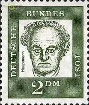 D,Bund Mi.Nr. 362y Bedeutende Deutsche, Gerhart Hauptmann (200)