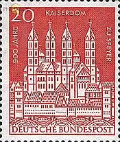 D,Bund Mi.Nr. 366 Kaiserdom zu Speyer (20)