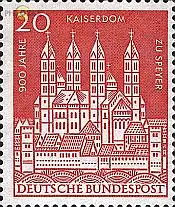 D,Bund Mi.Nr. 366 Kaiserdom zu Speyer (20)