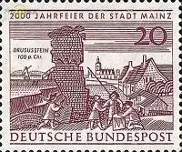 D,Bund Mi.Nr. 375 2000 J. Mainz (20)