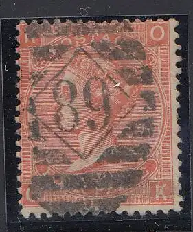Großbritannien Mi.Nr. 24 Königin Victoria (4 P.)