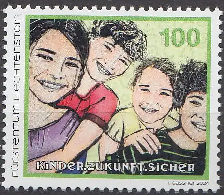 Liechtenstein MiNr. 2121 Kinder. Zukunft. Sicher. (100)