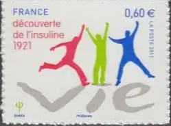 Frankreich MiNr. 5242 Entdeckung des Insulins, skl (0,60)