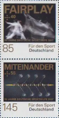 D,Bund MiNr. S 60 Sporthilfe (3308+3309)