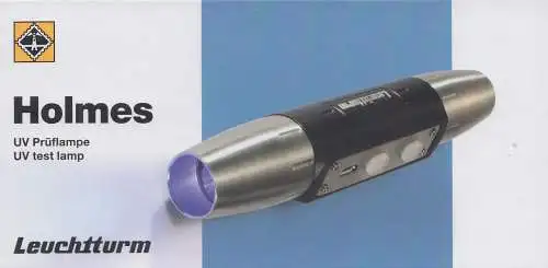 Leuchtturm UV-Lampe Holmes, aufladbar