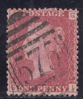 Großbritannien Mi.Nr. 16 Platte 140  Königin Victoria (1 P.)