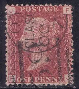Großbritannien Mi.Nr. 16 Platte 122  Königin Victoria (1 P.)