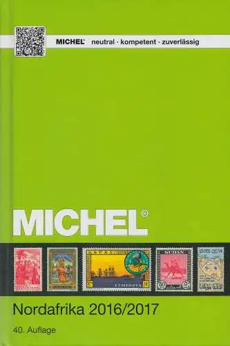 Michel Übersee Katalog Band 4, Teil 1,  Nordafrika 2016/17, 40. Auflage